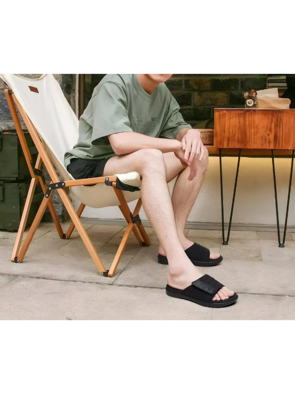 Comfortable Adjustable Men's Sandals for Plantar Fasciitis | Arch Support Sport